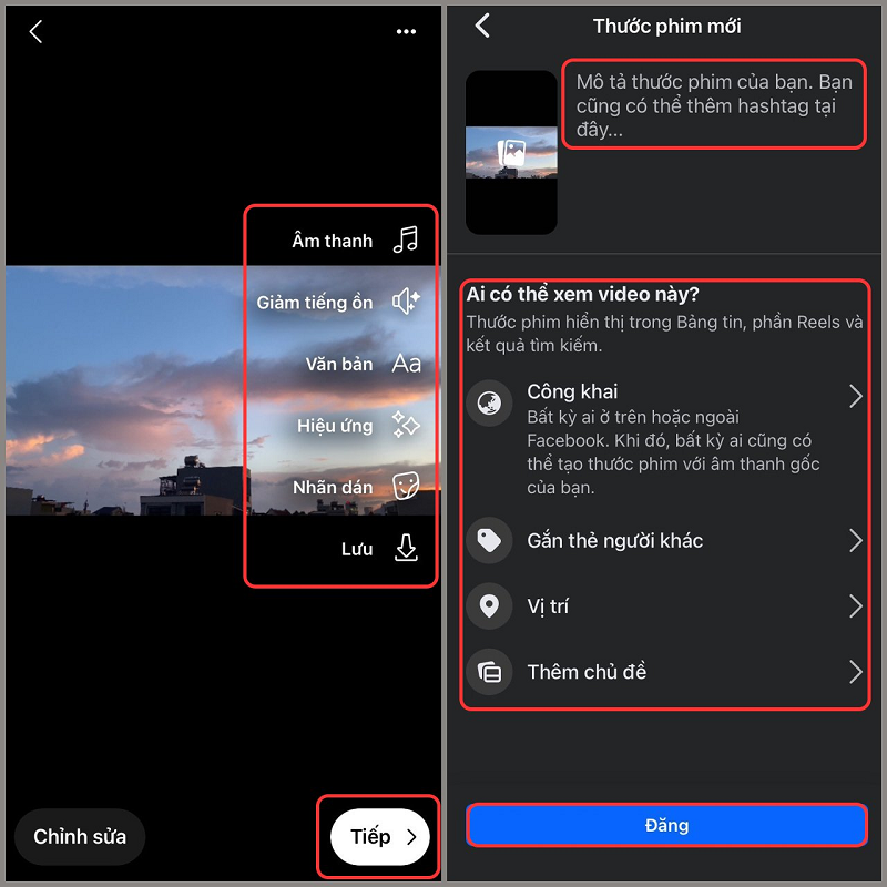 Hướng dẫn cách đăng reels Facebook 