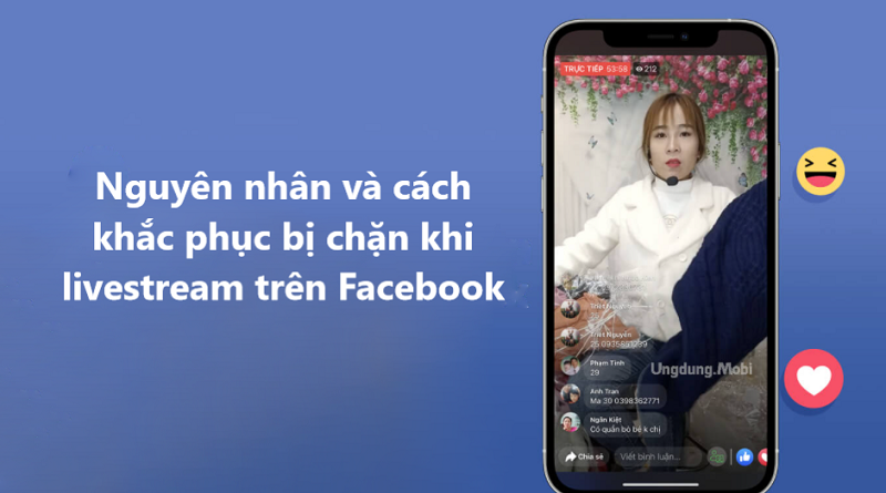 Nguyên nhân bị trặn livestream trên Facebook nên biết