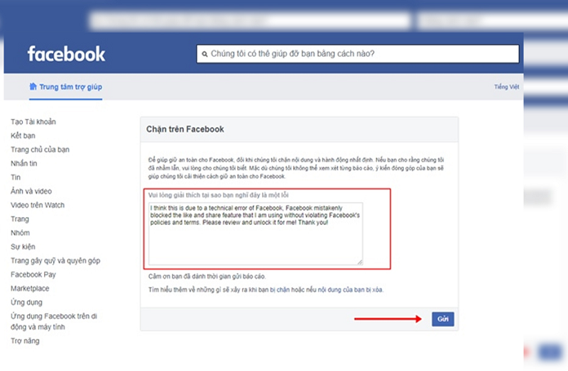Lỗi không like được trên Facebook | Cách khắc phục