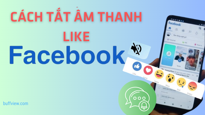 Cách tắt âm thanh like trên Facebook trong 3s